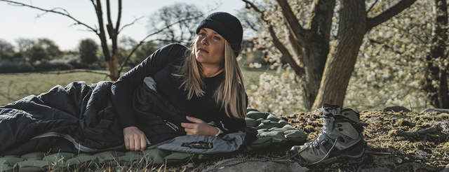 1 bis 2 Saison-Schlafsack